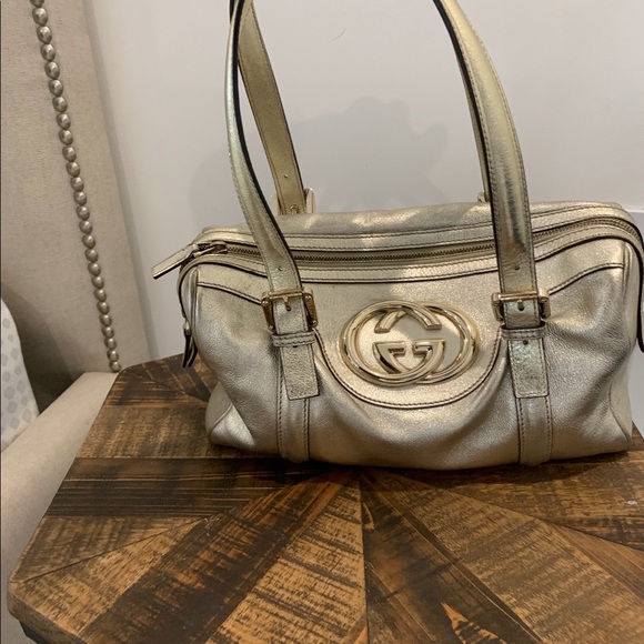 Gucci metallic shoulder bag - Picture 4 of 6